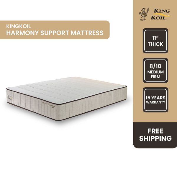King Koil Simplicity SUPPORT Mattress (11 inch), Simplicity Harmony Collection