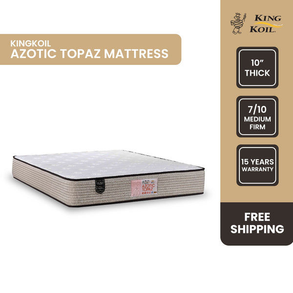 King Koil AZOTIC TOPAZ Mattress (10 inch), Prince 2.0 Collection