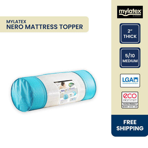 MyLatex NERO, 2" 100% Natural Latex Topper